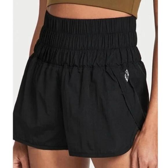 Free People The Way Home Shorts Black - Picture 2 of 6